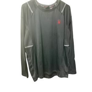 Men's Spyder Active Long Sleeve T-Shirt ProWeb Moisture Wicking L